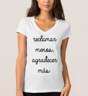 T-SHIRT RECLAMAR MENOS... FR1052