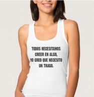T-SHIRT TODOS NECESITAMOS CREER...FR1026