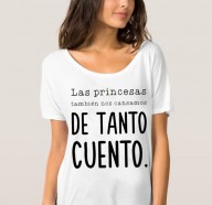 T-SHIRT LAS PRINCESAS TAMBIEN...FR1053
