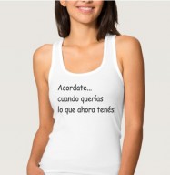 T-SHIRT ACORDATE CUANTO LE QUERIAS...FR1027